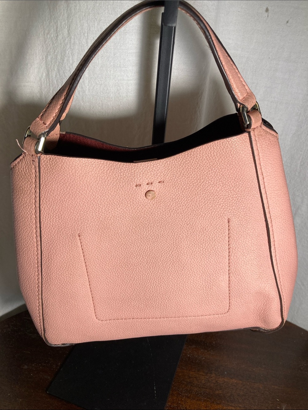 kate spade Kate Spade Talia small triple compartment satchel in a pink shade - Picture 2 of 10